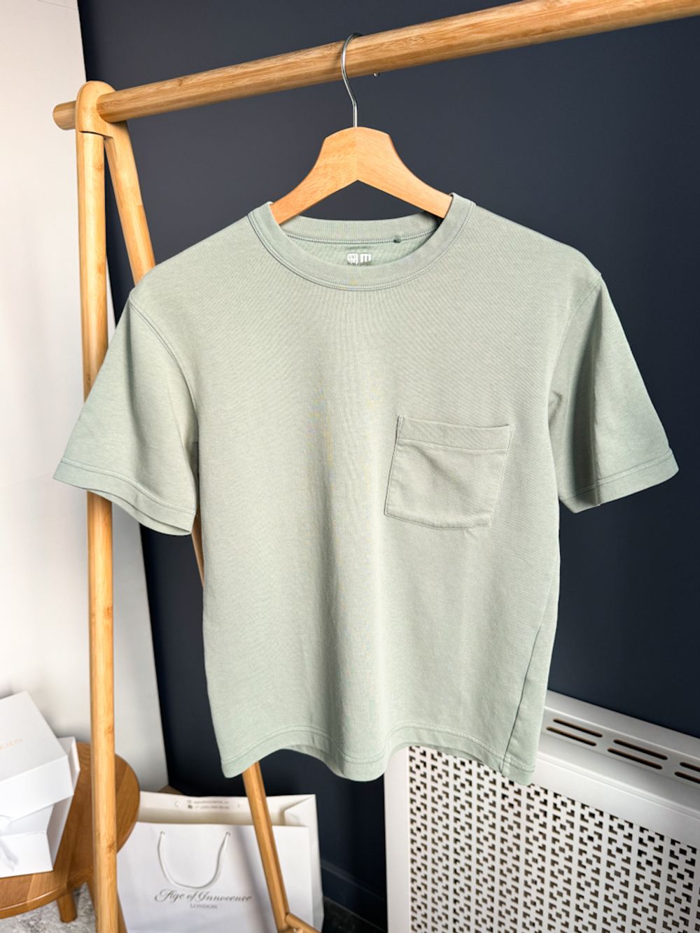 Хлопковая футболка Uni Qlo, 152