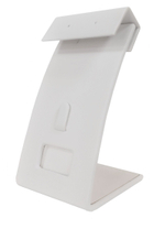 Подставка для гарнитура/язычок/2 прорези/съемная планка с 2 отверстиями/окошко для бирки