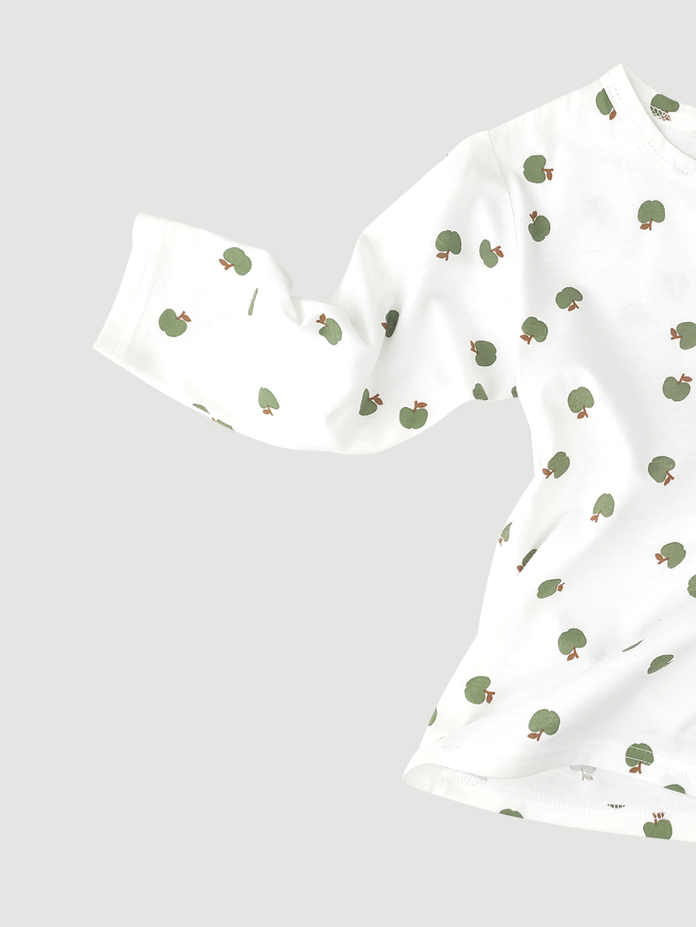 Лонгслив оверсайз Mjölk Яблочки, уценка