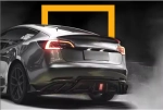 Обвес для Tesla Model 3 2017-2023 тесла Губа переднего бампера Накладки на передний бампер Боковые юбки Диффузор заднего бампера