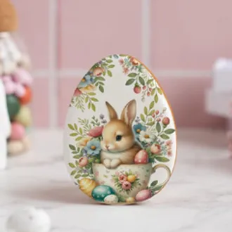 Пряник медовый Зайчик пасхальный / 50 гр