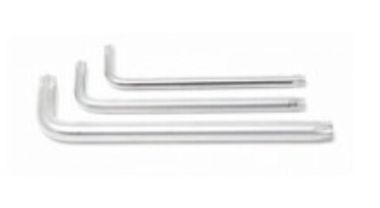 Ключ Г-образный TORX экстра длинный T45H с отверстием RockForce##Rock FORCE RF-76745XL