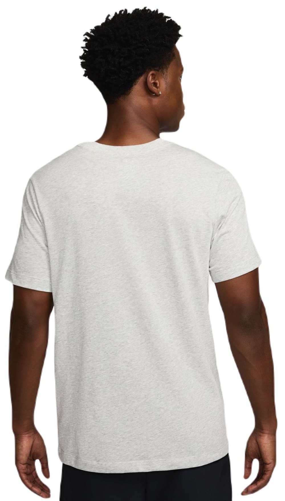 Теннисная футболка Nike Court Dri-Fit Printed - grey heather
