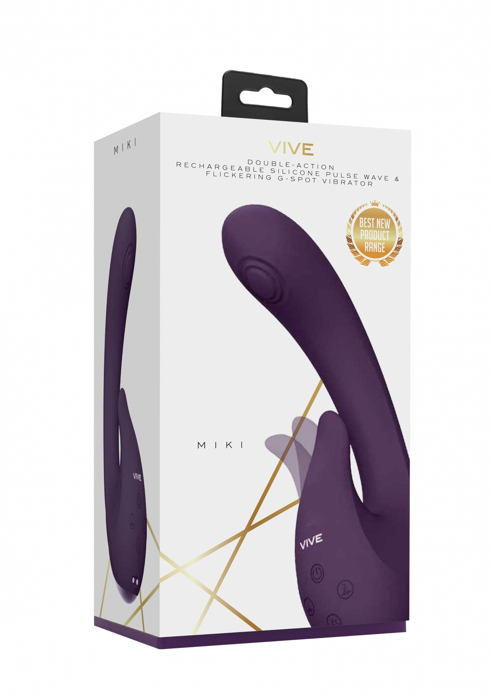 VIVE - Вибромассажер Miki - Purple