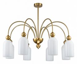 Люстра на штанге Escada Ode 686/8PL Copper