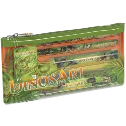 Школьный пенал для мальчика с наполнением "DinosArt"