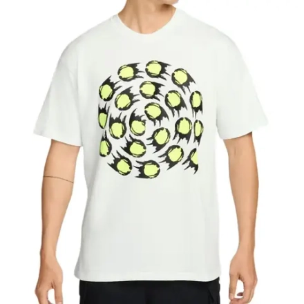 Теннисная футболка Nike Club Rules Logo2 - summit white