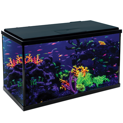 Аквариум nimbus dark, черный тонированный, 37,8л, 515*261*319мм, laguna