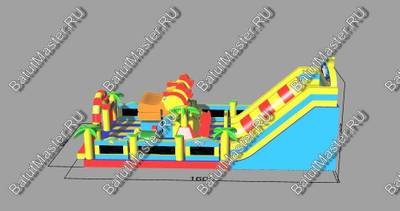 Надувной батут "Тропикана макси"