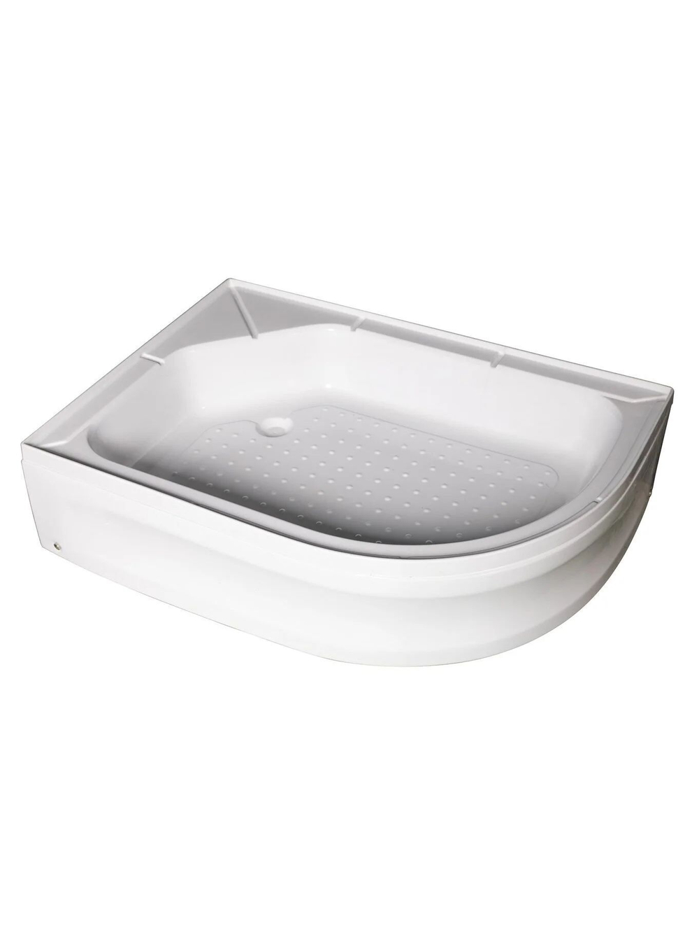 Душевая кабина RIVER  NARA  90/70/24 MT L 90х70 см,  матовое стекло, поддон средний, крыша, левосторонняя
