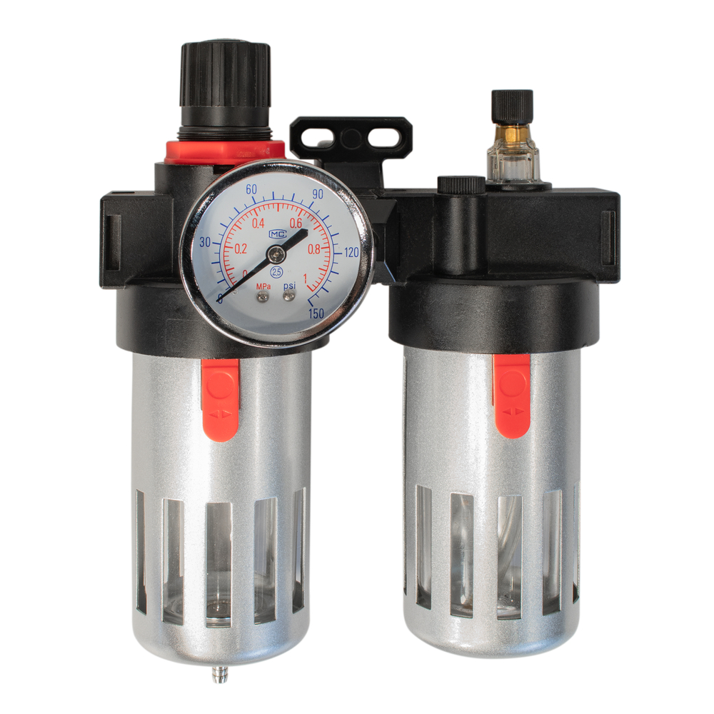 Фильтр воздушный лубрикатор FRL 1/4 (до 800л/мин, 0-10бар)