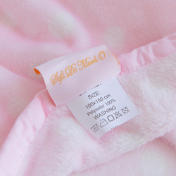 Плед 100х150 Sofi De MarkO Тедди розовый