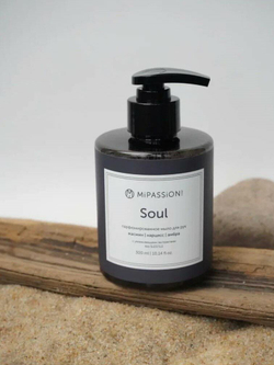 MiPASSiON Парфюмированное жидкое мыло для рук и тела «Soul» (жасмин, нарцисс, амбра), 300 мл