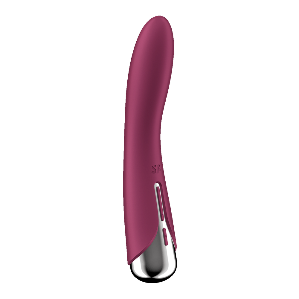 Вращающийся вибратор Satisfyer Spinning Vibe 1, красный