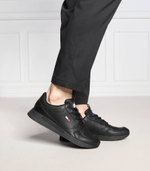 кожаные кроссовки flexi runner Tommy Jeans - черный(EM0EM01080)