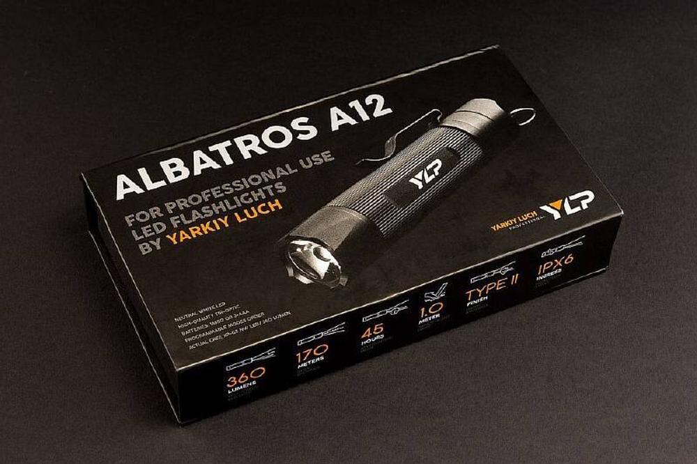 Фонарь Яркий луч YLP ALBATROS A12 360 лм