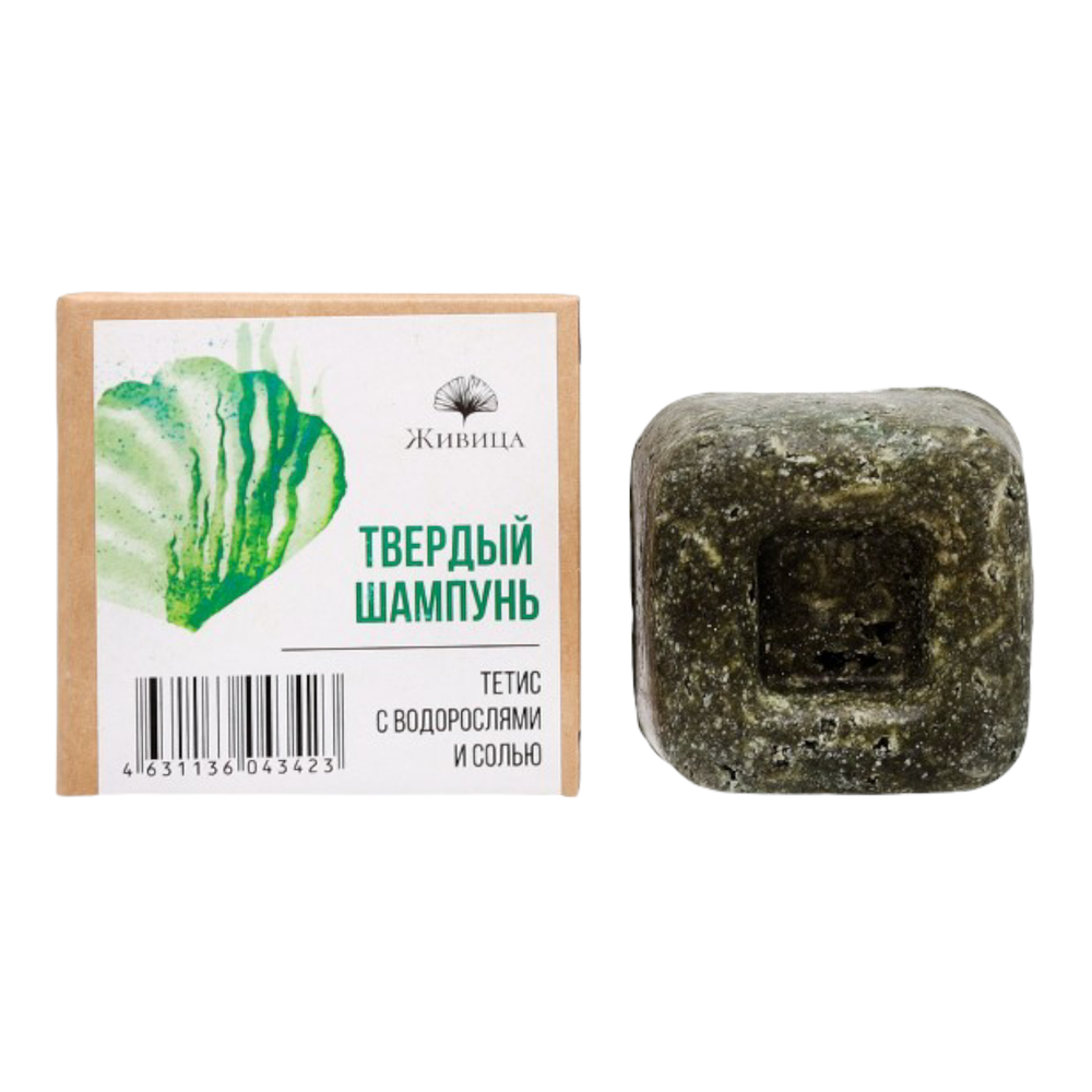 ТВЕРДЫЙ ШАМПУНЬ "ТЕТИС" 50гр  (Живица)