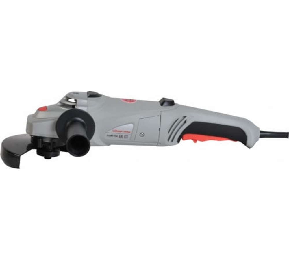 Машина углошлифовальная УШМ Энергомаш УШМ-150 150мм, 1400Вт, 7500об/мин об. дл. рук пылезащит
