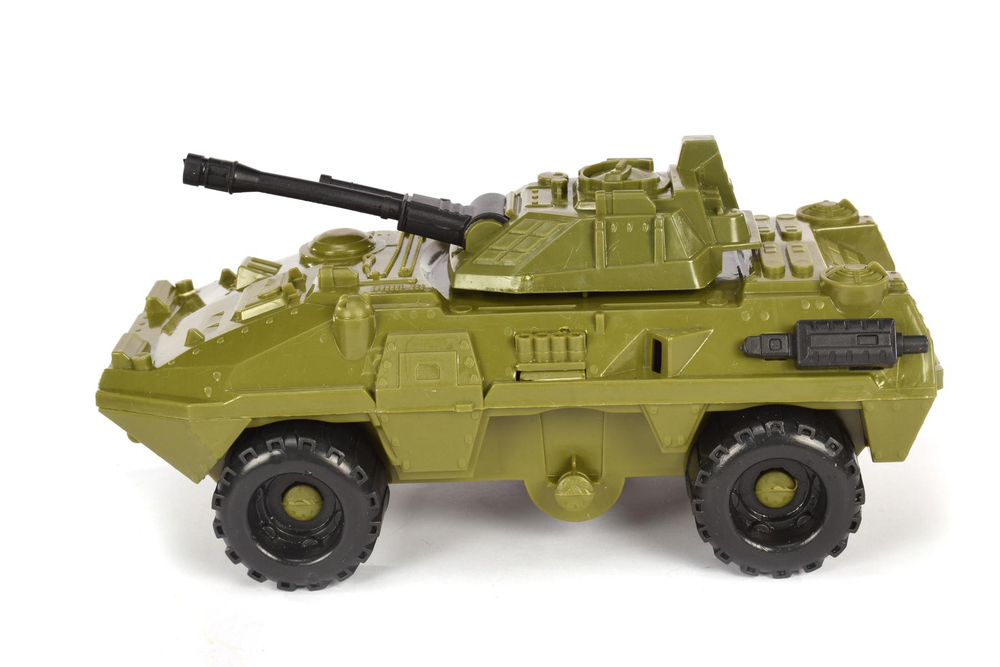 Пластмассовая игрушка "БТР солдат набор" упакет пвх.пакет