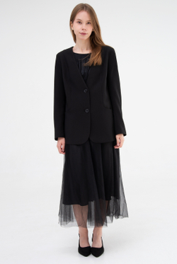 Жакет женский 4661з, черный #70Ч044661з