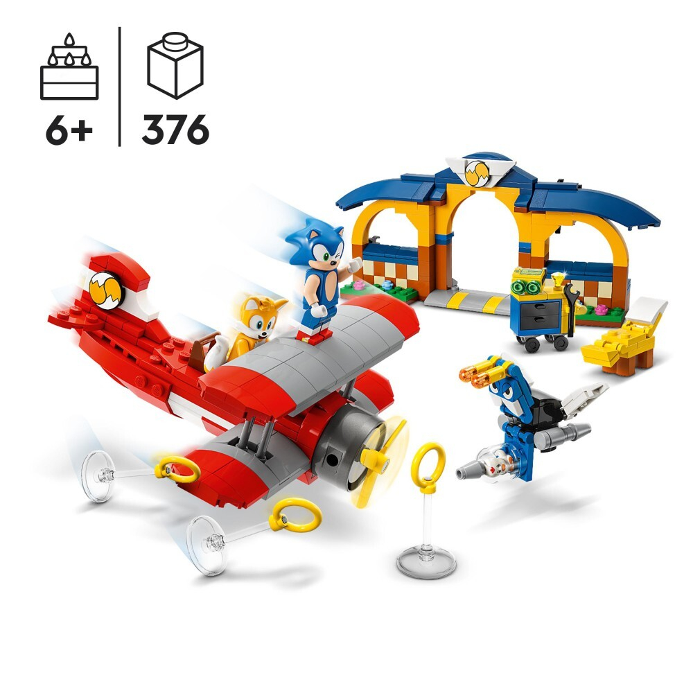 LEGO Sonic the Hedgehog - Тейлз с мастерской и самолетом Торнадо 76991 / артикул   76991  / GTIN 5702017419497