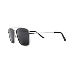 Очки Family Optic S4041 C3 пилот серебряные  с черным
