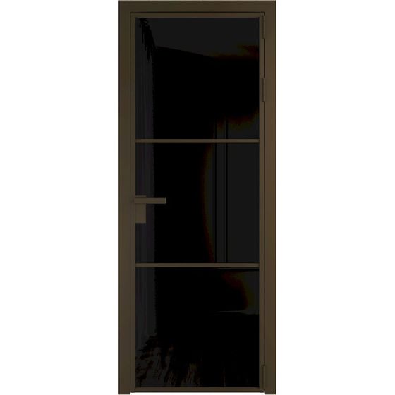 Алюминиевая дверь 13AG деорэ остеклённая