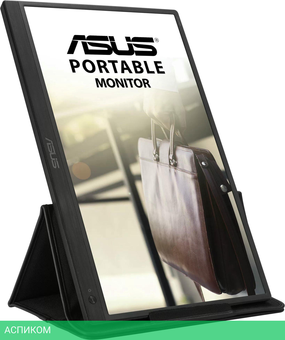 Монитор Asus Portable MB165B черный (90LM0703-B01170)