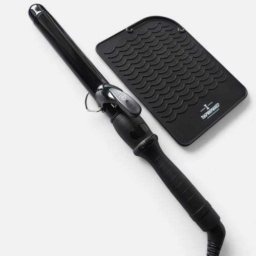 Набор турмалиновая плойка 28 мм Melon + термоковрик IPARIKMAHER