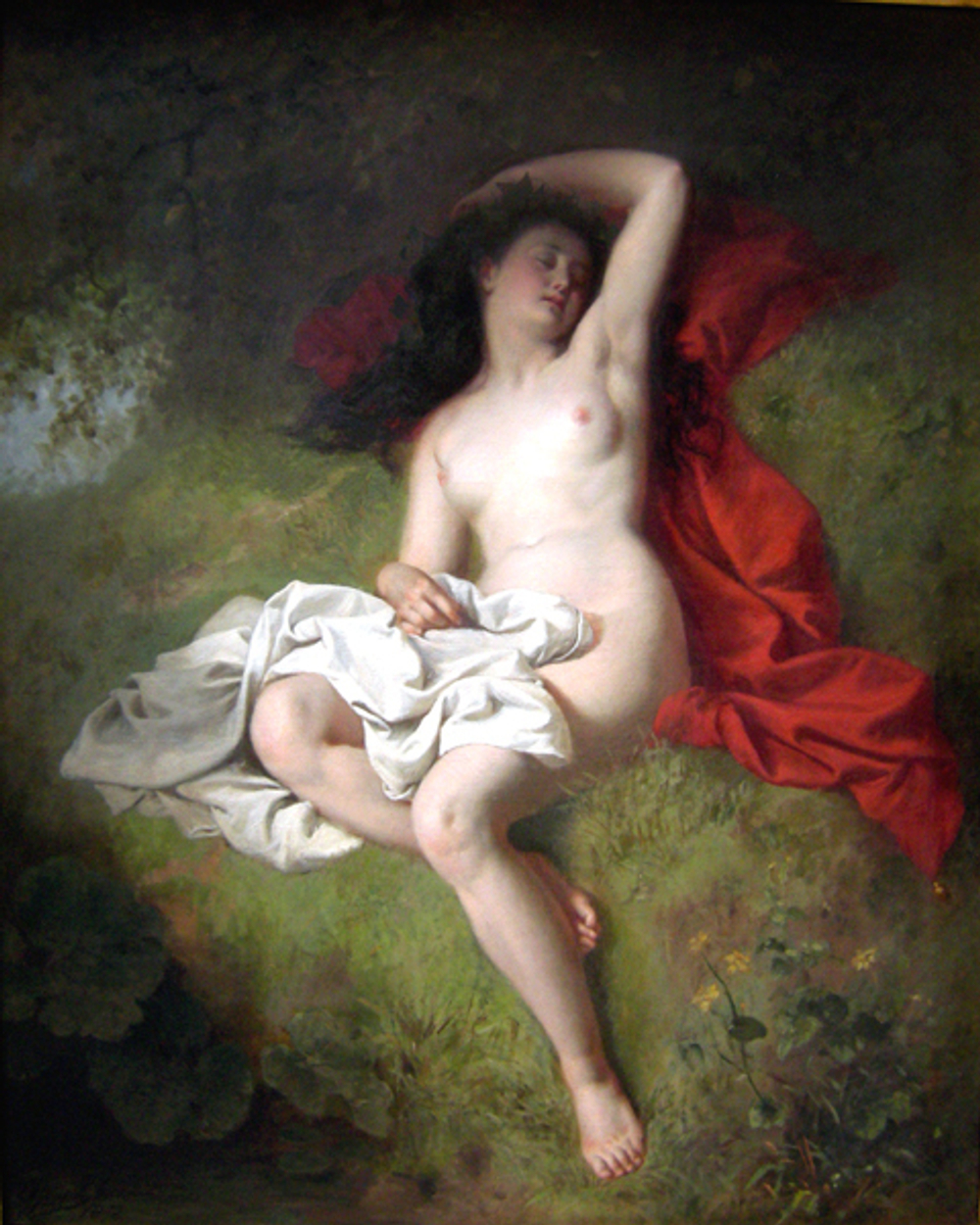 Carl Adolf Gugel (1820-1885) - эротическое искусство немецкого художника