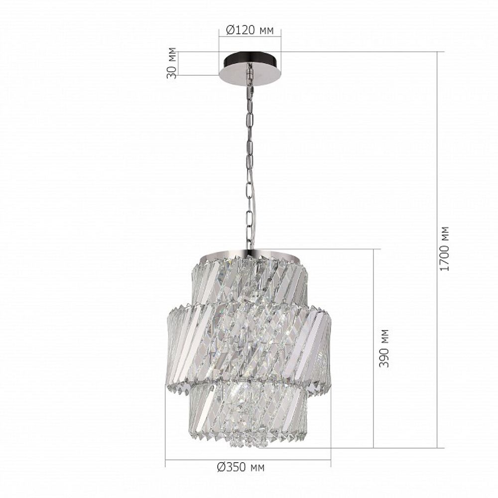 Подвесная люстра ST-Luce RITZ SL6138.303.04