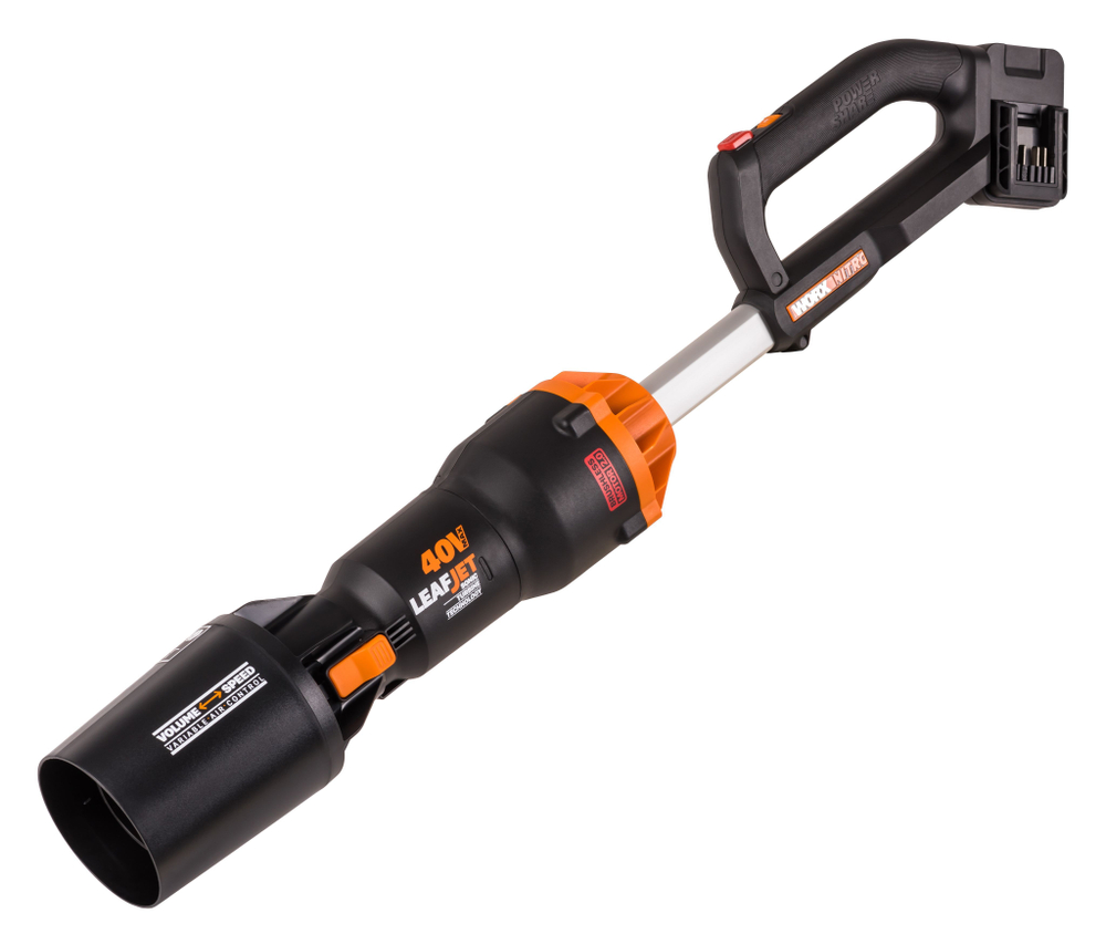Аккумуляторная воздуходувка бесщеточная WORX WG585E 40В 4 АЧ х 2 ЗУ 2x2А коробка