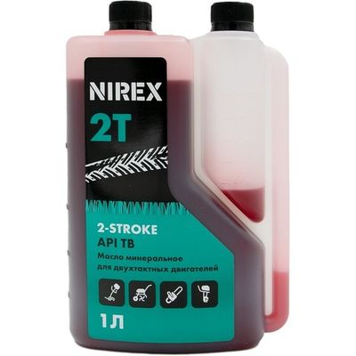 Масло NIREX 2-х тактное минеральное API TB  с дозатором 1 л     NRX-32296