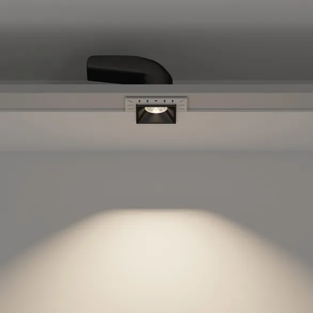 Светильник MS-RIALTO-TRIMLESS-S40x40-9W Day4000 (BK, 36deg, 230V) (Arlight, IP20 Металл, 5 лет) 044687