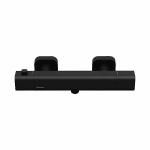 Смеситель для душа Ravak 10° Free black X070154 черный матовый