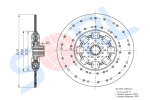 Диск сцепления ведомый КАМАЗ-5490 (1878085641) SORL