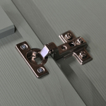 Скамья в прихожую Неаполь из сосны, 93х50х39 см, серый антик