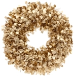 Венок декоративный TINSEL «Изящное сияние» 38 см, Шампань