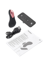 Бесшумный вибромассажер в трусики Little Secret черный