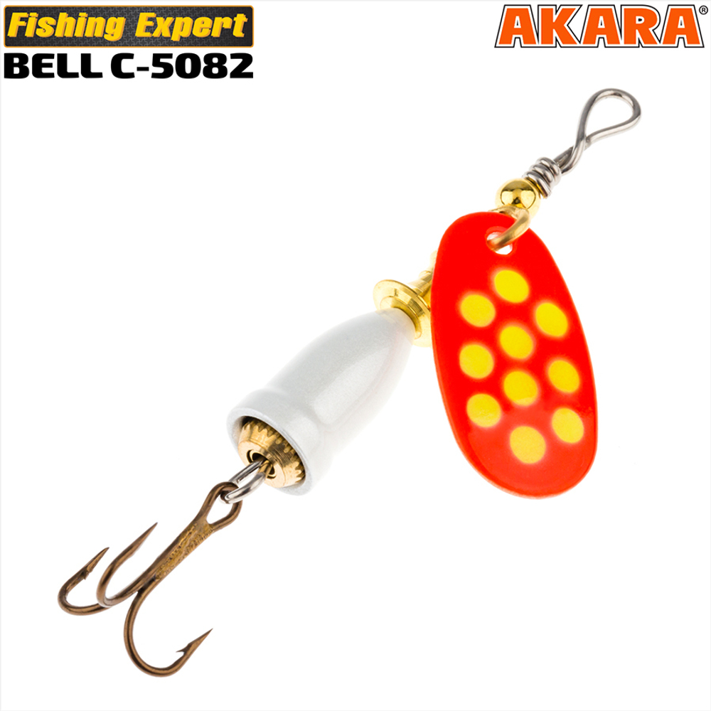 Блесна вращающаяся Akara C-5082 6 гр. 206/Sil