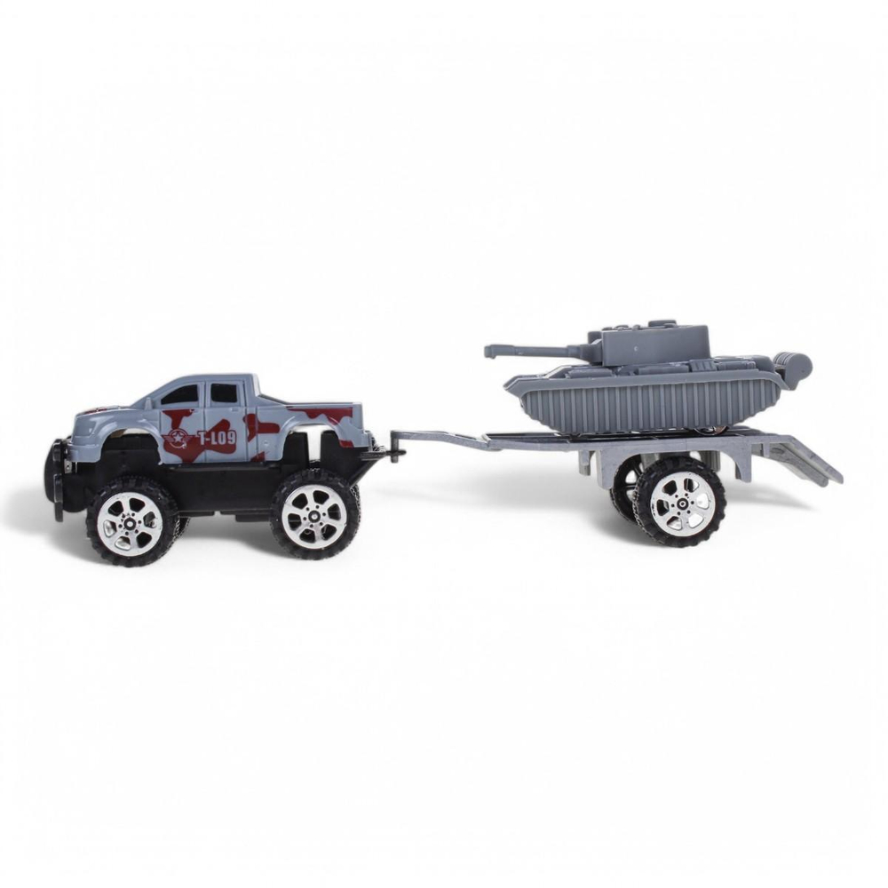 Джип ин.+прицеп с танком, ПК 102-4