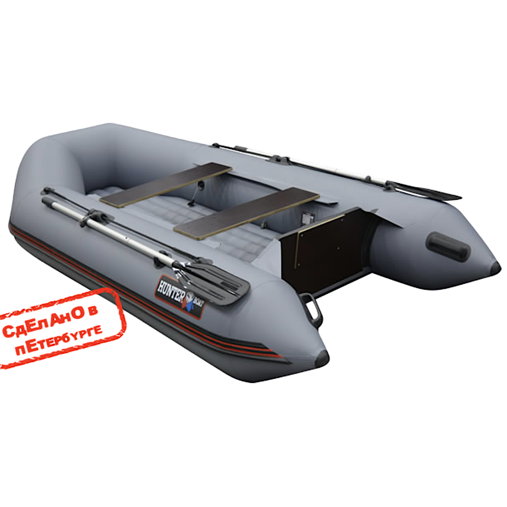 Лодка ПВХ Hunterboat Хантер Классика НД 290ЛН