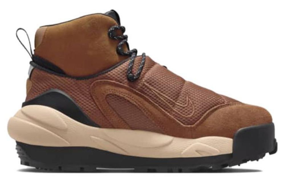 Кроссовки Sacai X Nike Air Magmascape "Pecan"