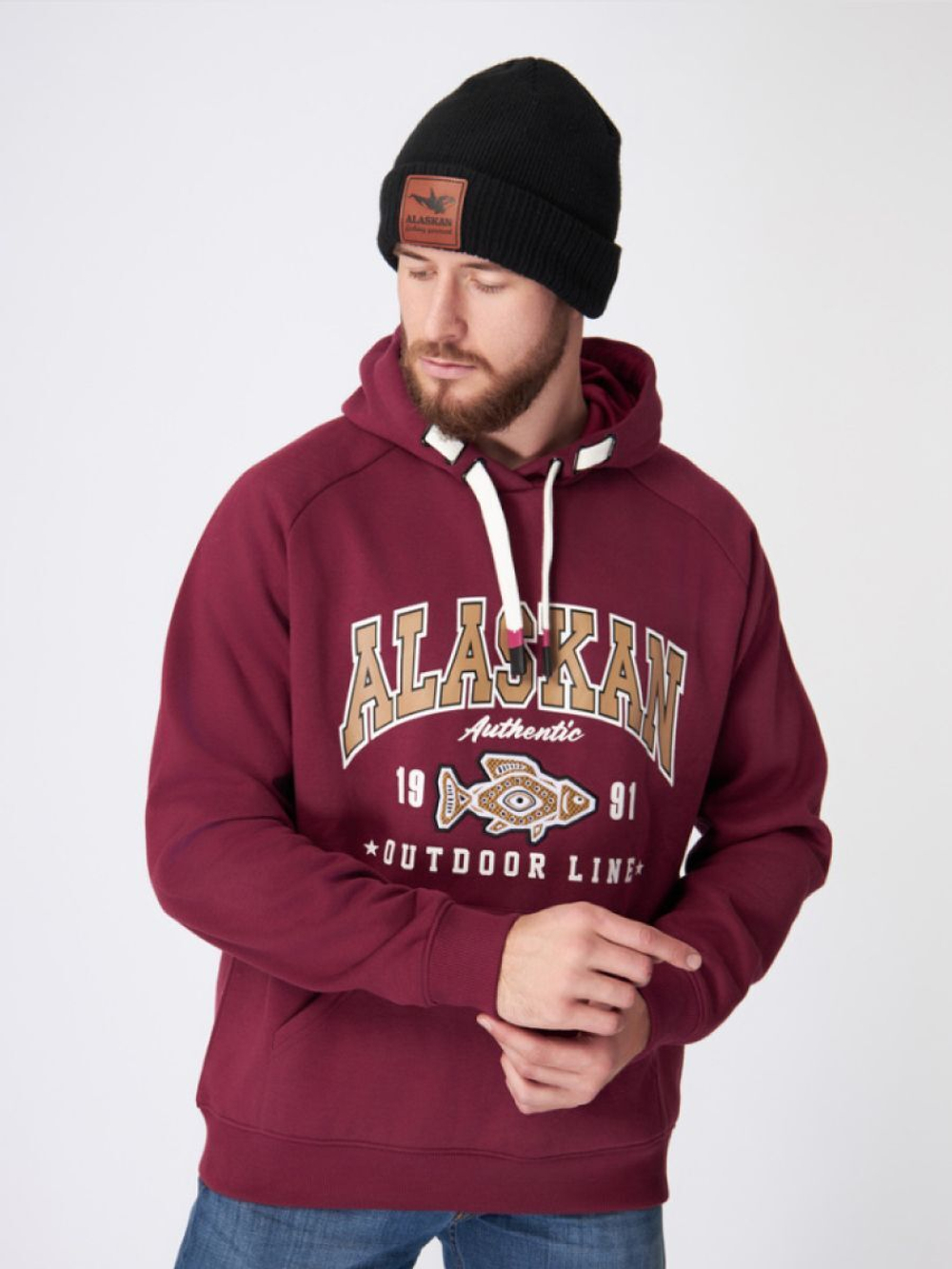 Толстовка мужская Alaskan Promo Hoodie Green XXL