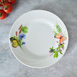 Тарелка 175мм мелкая форма Голубка Нимфа