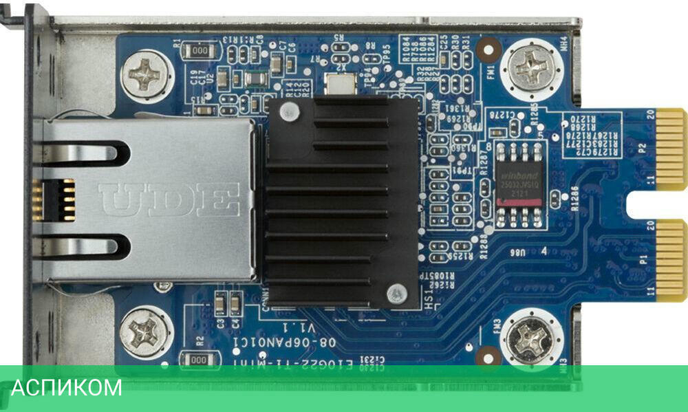 Сетевой адаптер Synology 10GB E10G22-T1-MINI