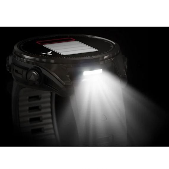 Garmin Fenix 8 43 мм AMOLED Sapphire – карбоново-серый титан