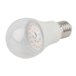 Фитолампа для растений светодиодная ЭРА FITO-11W-Ra90-E27 полного спектра 11 Вт Е27