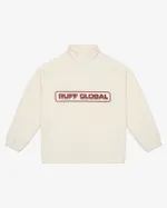 Толстовка Ruff Global Halfzip Fleece cream