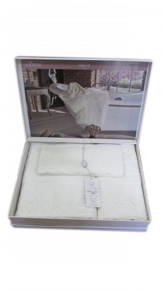 Набор полотенец  SESSA - СЕССА 3пр 30х50 50х100 и 85х150 Maison Dor (Турция)